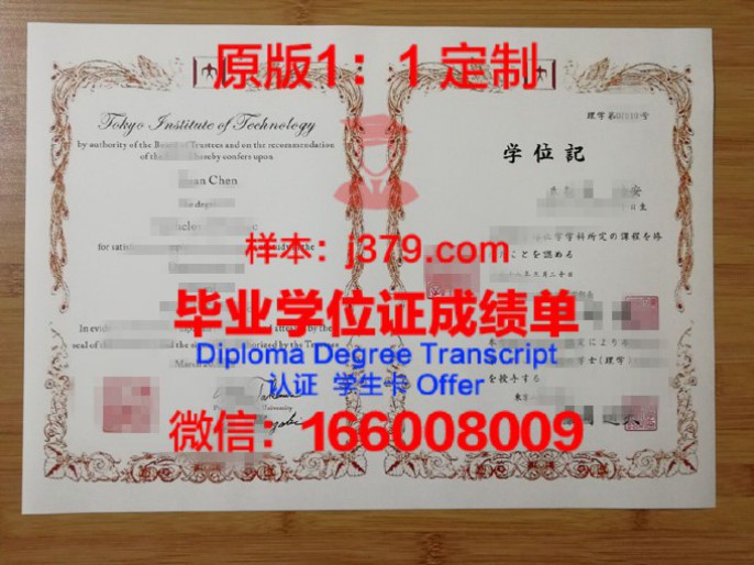 TIJ东京日本语研修所毕业证学位文凭学历Diploma