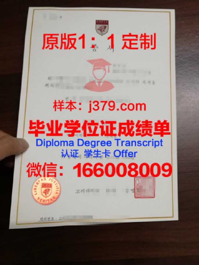 高丽大学毕业证diploma