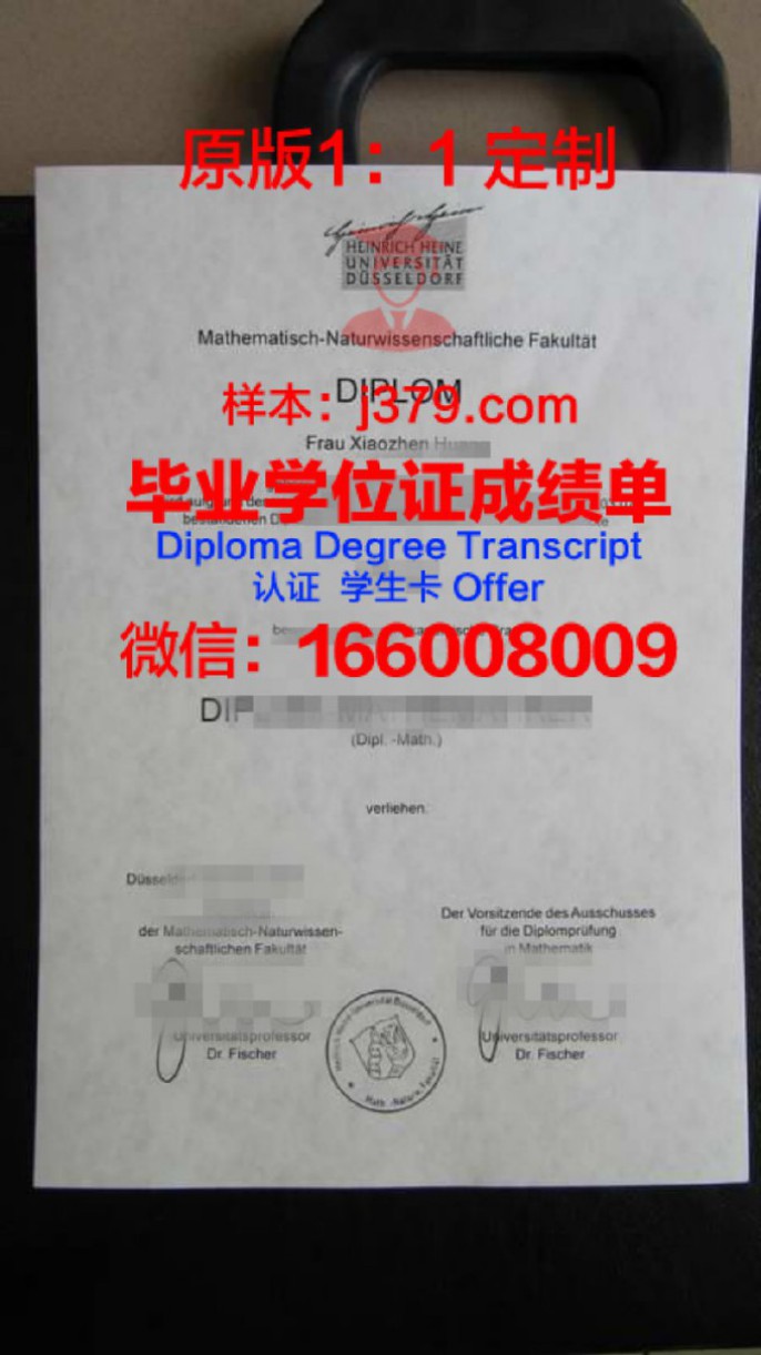 德国杜塞尔多夫艺术学院毕业证学位文凭学历Diploma