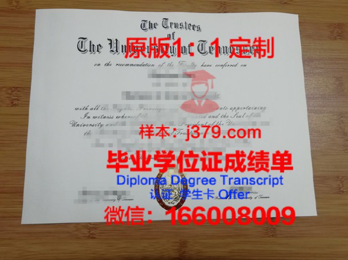 田纳西大学毕业证 University of Tennessee diploma