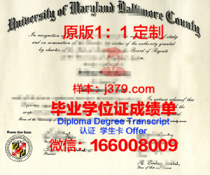 巴尔的摩城市社区学院毕业证学位文凭学历Diploma