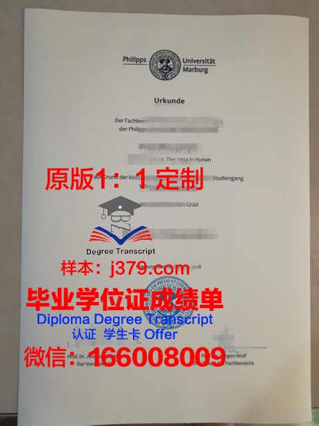 马尔堡大学毕业证：一份承载荣誉与梦想的证书