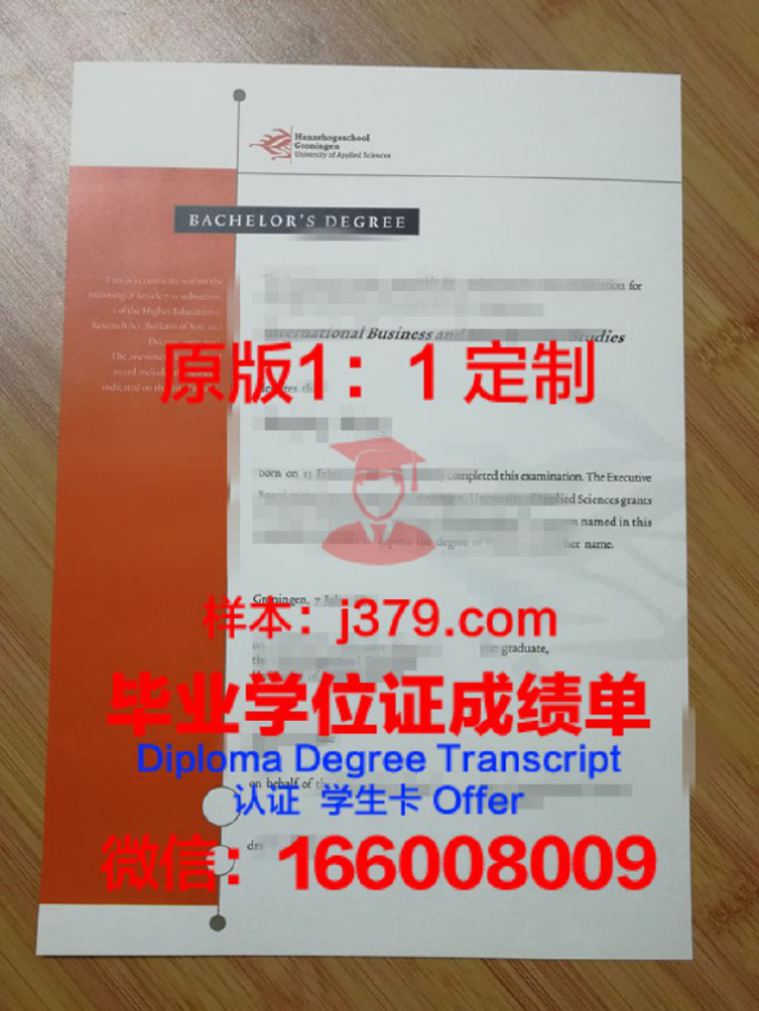 格罗宁根汉斯大学 diploma 毕业证