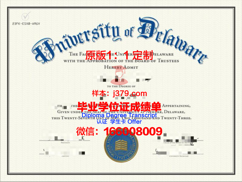 特拉华大学毕业证是什么模样(特拉华大学回国就业咋样)