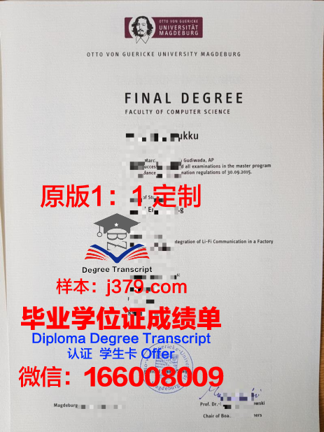 马格德堡大学学历证书(德国马格德堡大学怎样)