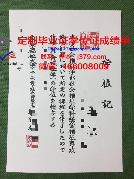 IGL医疗福祉专门学校学历证书(国际医疗福祉产学协会)