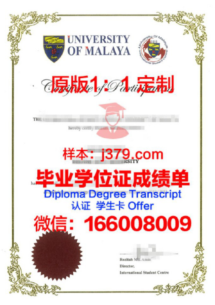 马来亚-威尔士国际大学毕业证学位文凭学历Diploma